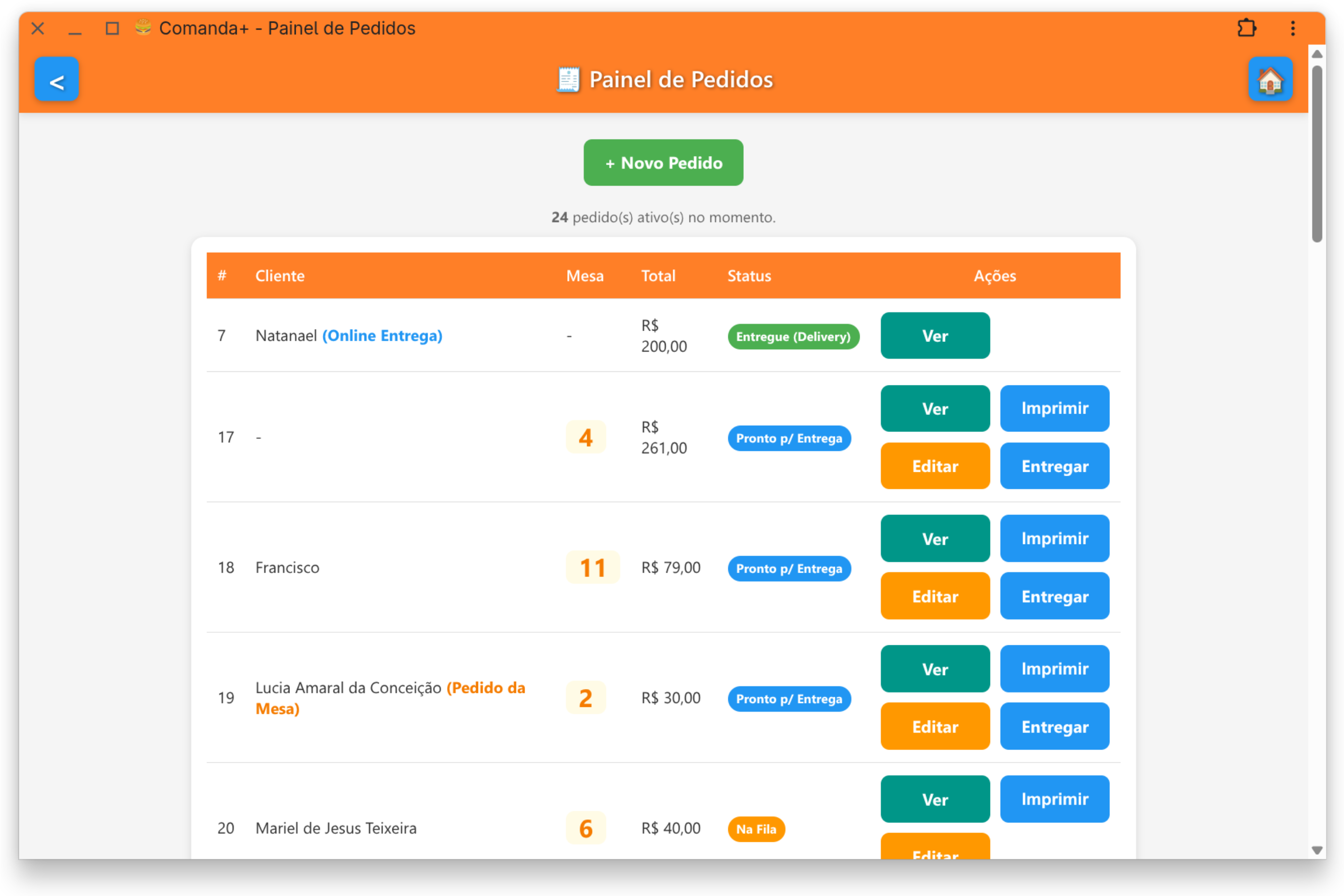 Sistema Comanda+ - PDV e Mesas - Imagem 2