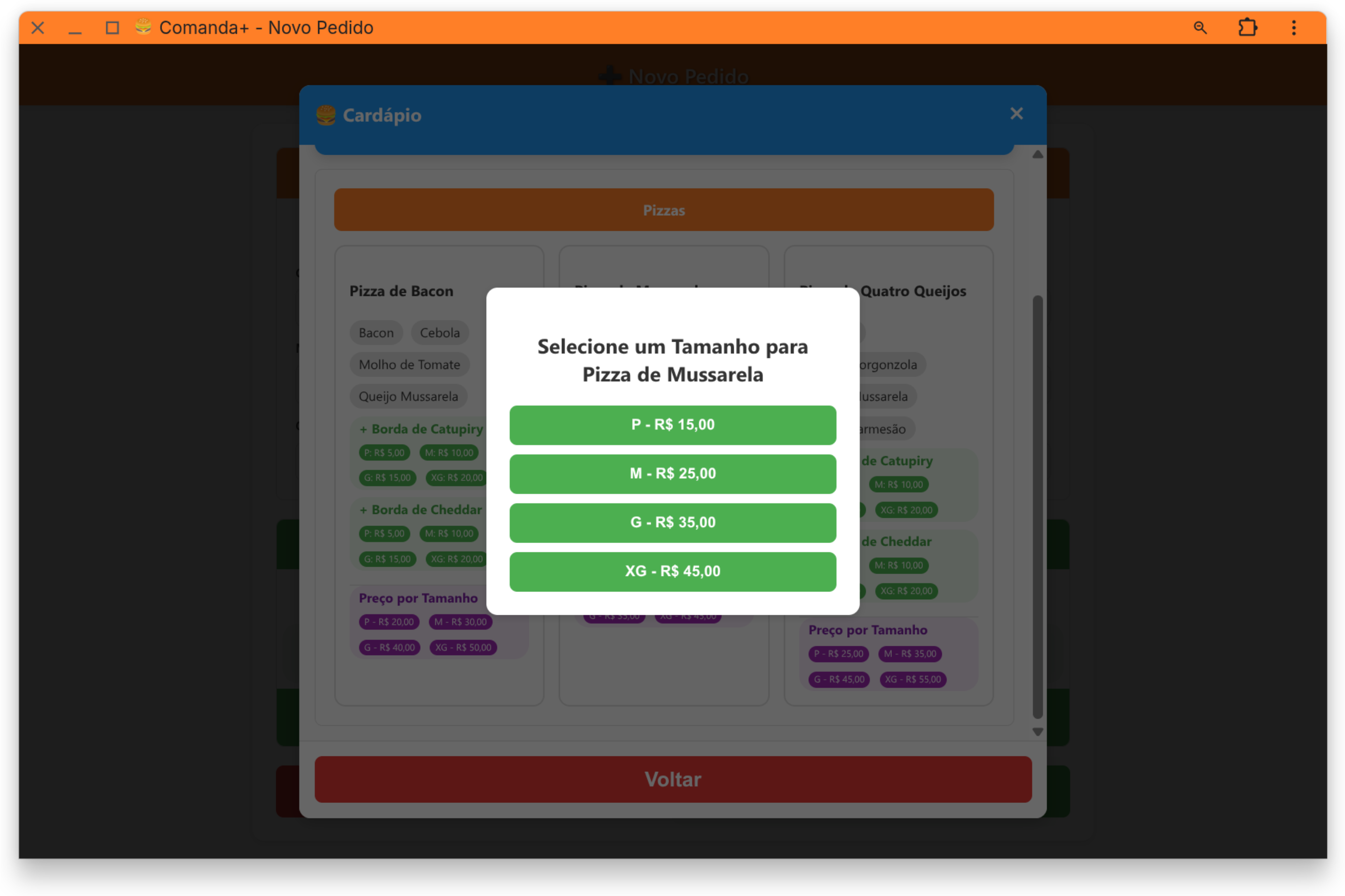 Montagem de Pizza e Cardápio - Imagem 5