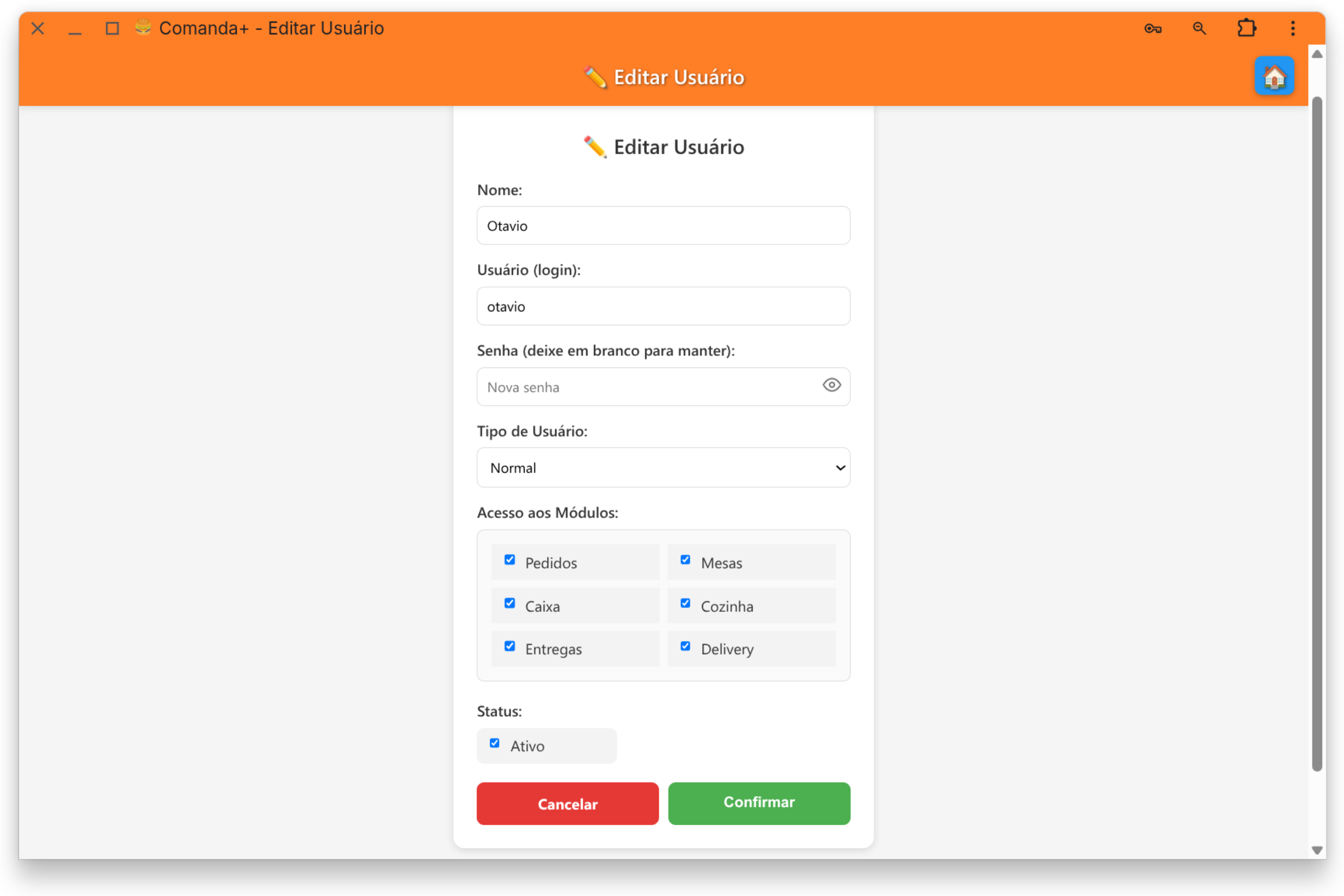 Gestão de Usuários e Permissões - Imagem 2